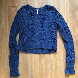 Free People Crop Sweater